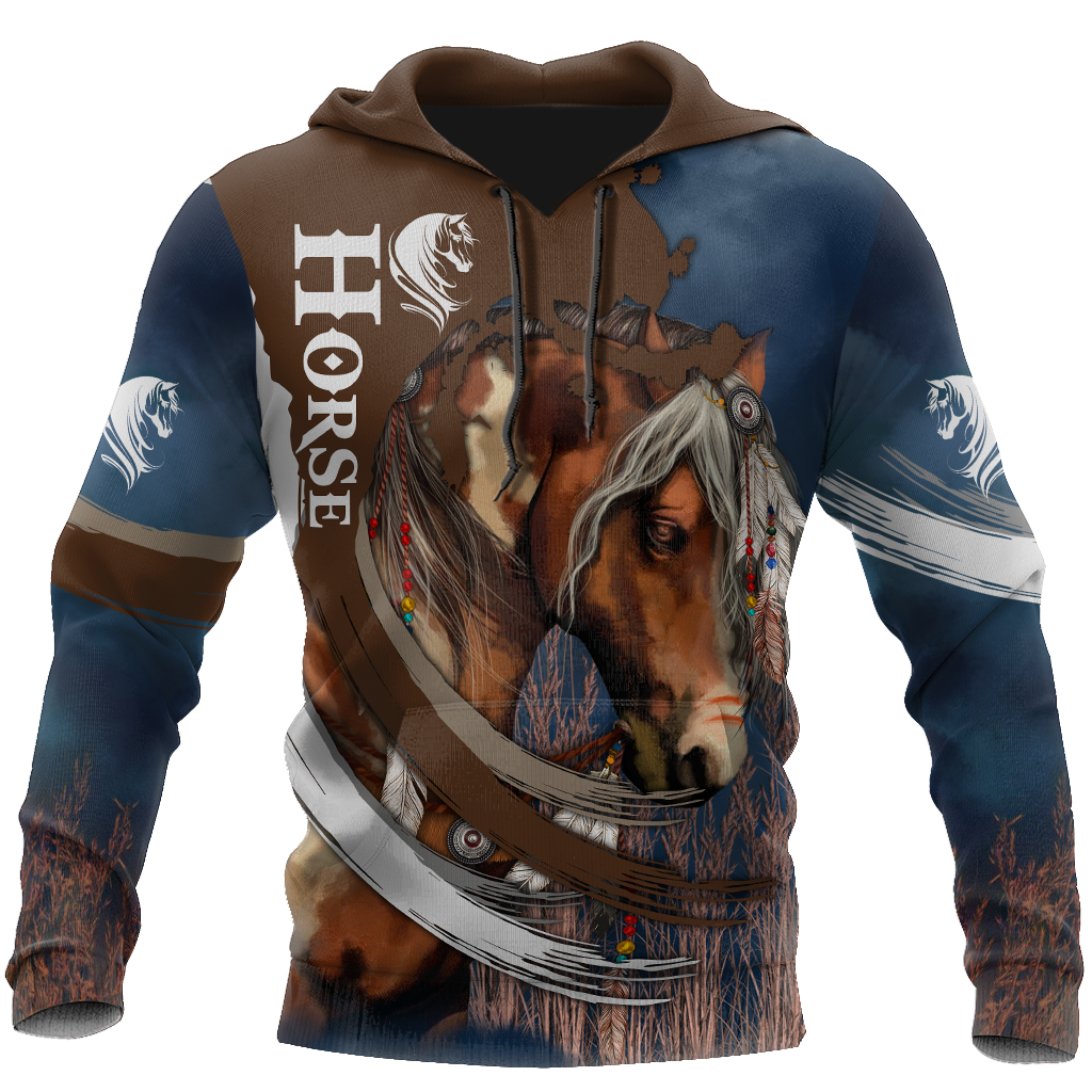 Beautiful Horse 3D All Over Printed Shirts For Men And Women TR2404203 - Amaze Style™-Apparel