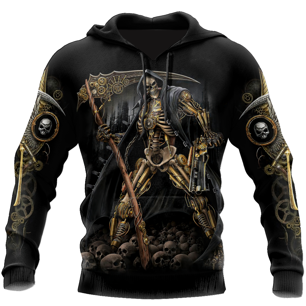 Grim reaper 3D All Over Printed Shirts and short for Men and Women PL