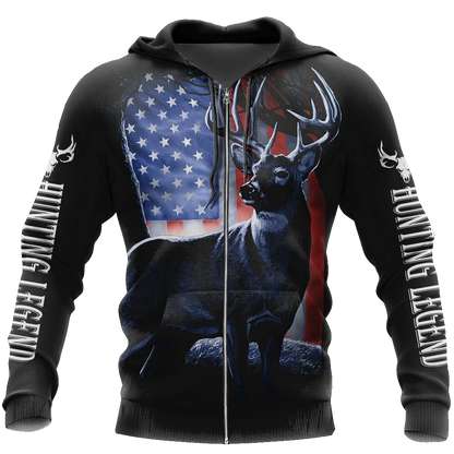 Deer Hunting 3D All Over Printed Shirts for Men and Women TT134 - Amaze Style™-Apparel