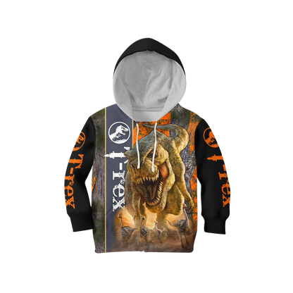 DINOSAUR T-REX 3D ALL OVER PRINTED SHIRTS