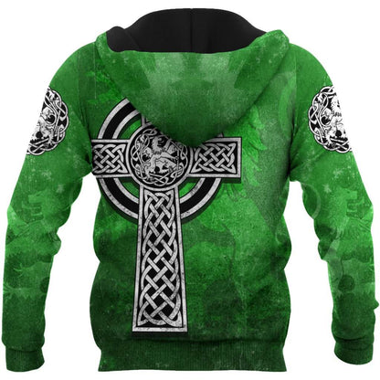 Celtic Cross Lion HAC MP741 - Amaze Style™-Apparel