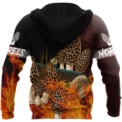 Beautiful Morels mushrooms 3D all over printing shirts for men and women TR260201 - Amaze Style™-Apparel