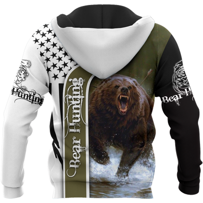 BEAR HUNTING CAMO 3D ALL OVER PRINTED SHIRTS FOR MEN AND WOMEN Pi041202 PL - Amaze Style™-Apparel
