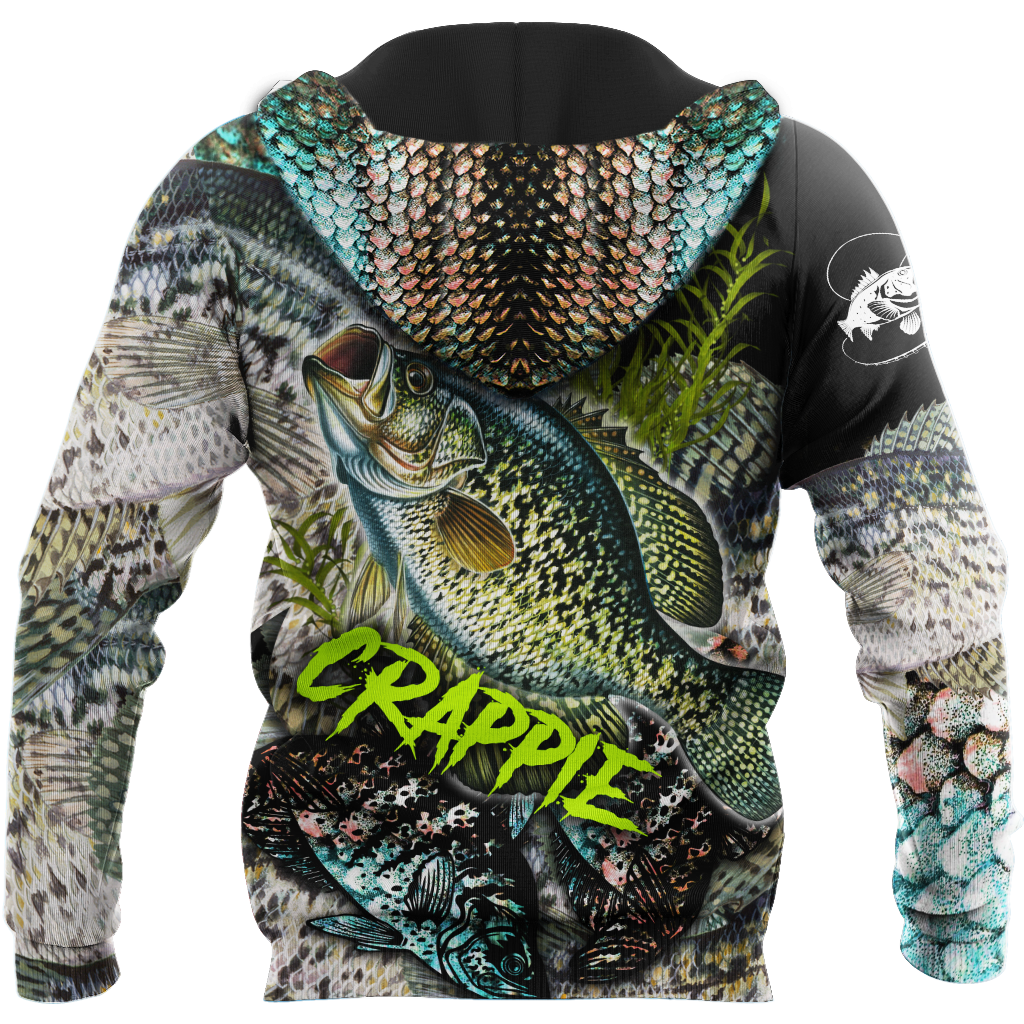 Crappie Fishing on skin 3D all over shirts for men and women TR061201 - Amaze Style™-Apparel