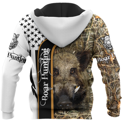 BOAR HUNTING CAMO 3D ALL OVER PRINTED SHIRTS FOR MEN AND WOMEN Pi041201 PL - Amaze Style™-Apparel