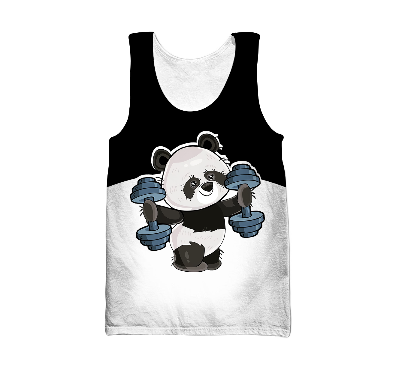 Gymmer Panda 3D all over printed shirts for men and women AZ251201 PL - Amaze Style™-Apparel