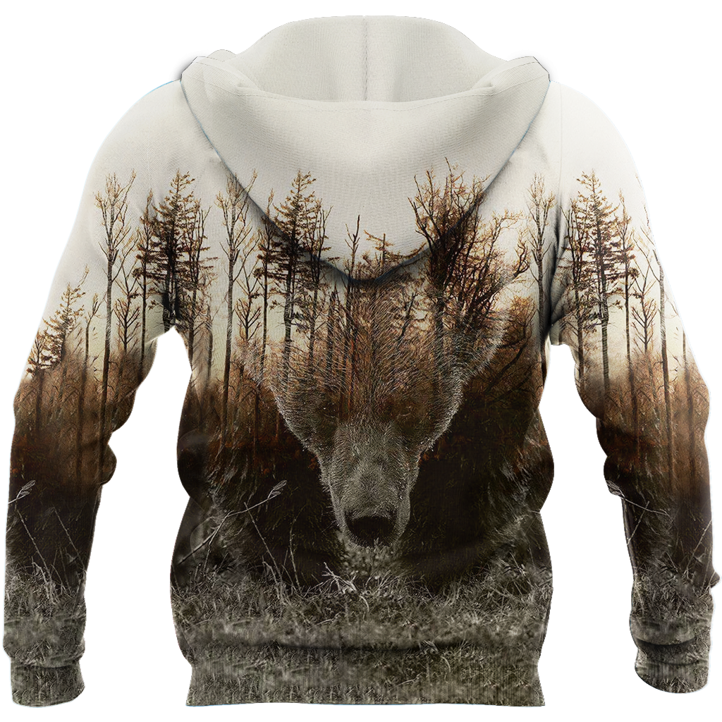 LOVE BEAR 3D ALL OVER PRINTED SHIRTS FOR MEN AND WOMEN TR071200 PL - Amaze Style™-Apparel