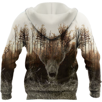 LOVE BEAR 3D ALL OVER PRINTED SHIRTS FOR MEN AND WOMEN TR071200 PL - Amaze Style™-Apparel