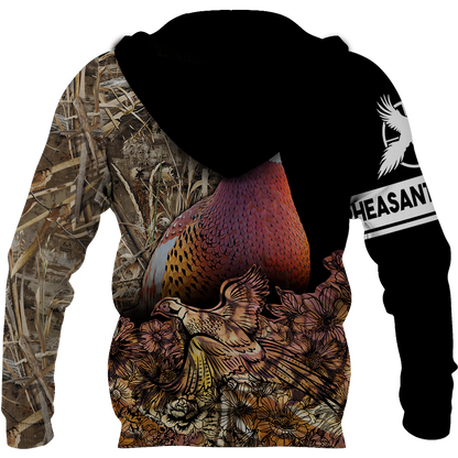 Pheasant Hunting 3D All Over Printed Shirts For Men And Women MP938 - Amaze Style™-Apparel