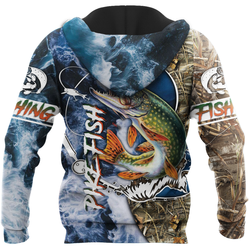 Life Northern Pike Fishing 3D All Over Printed Shirts for Men and Women TR051201 - Amaze Style™-Apparel