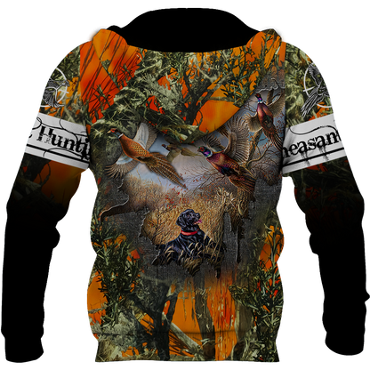 Pheasant Hunting 3D All Over Printed Shirts For Men And Women JJ170102 - Amaze Style™-Apparel