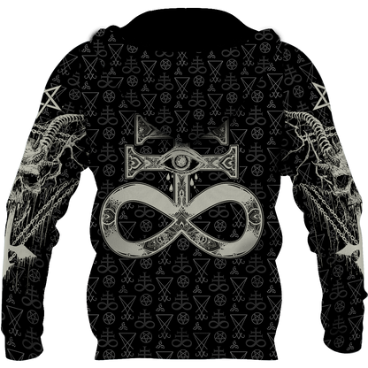 Satanic Devil 3D All Over Printed Hoodie JJ120205 - Amaze Style™-Apparel