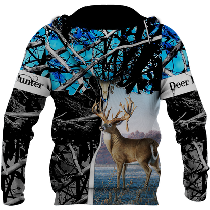 Beutiful deer hunting camo 3D all over printed shirts for man and women JJ221202 PL - Amaze Style™-Apparel