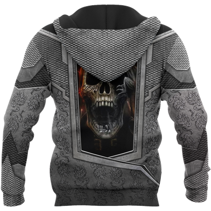 3D Tattoo and Dungeon Dragon Hoodie HAC020112-Apparel-NM-Hoodie-S-Vibe Cosy™