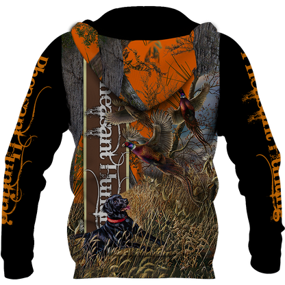 Pheasant Hunting 3D All Over Printed Shirts Hoodie For Men And Women JJ070102 - Amaze Style™-Apparel