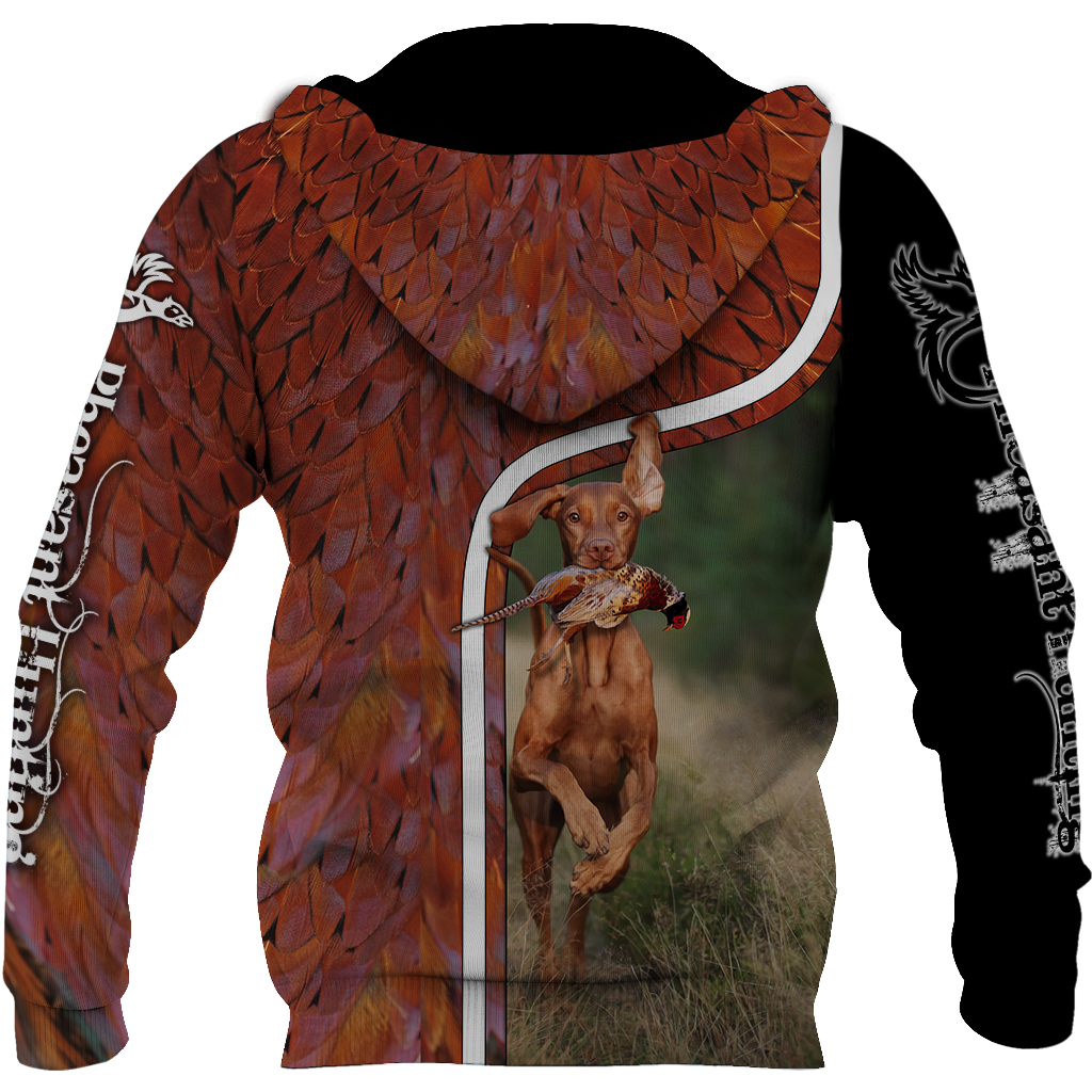 Pheasant Vizsla Hunting 3D All Over Printed Shirts For Men And Women JJ110202 - Amaze Style™-Apparel