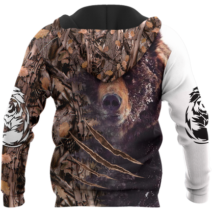 BEAR HUNTING CAMO 3D ALL OVER PRINTED SHIRTS FOR MEN AND WOMEN Pi071202 PL - Amaze Style™-Apparel