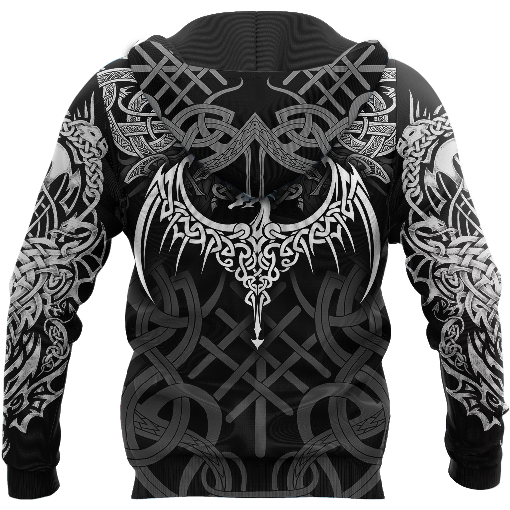 Celtic Dragon Tattoo Art 3D All Over Printed Shirts Hoodie AZ020102 - Amaze Style™-Apparel