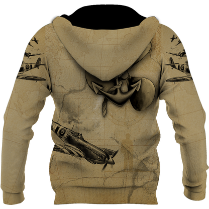 Propeller Come fly with me brave pilots all over printed shirts for men and women JJ020102 - Amaze Style™-Apparel