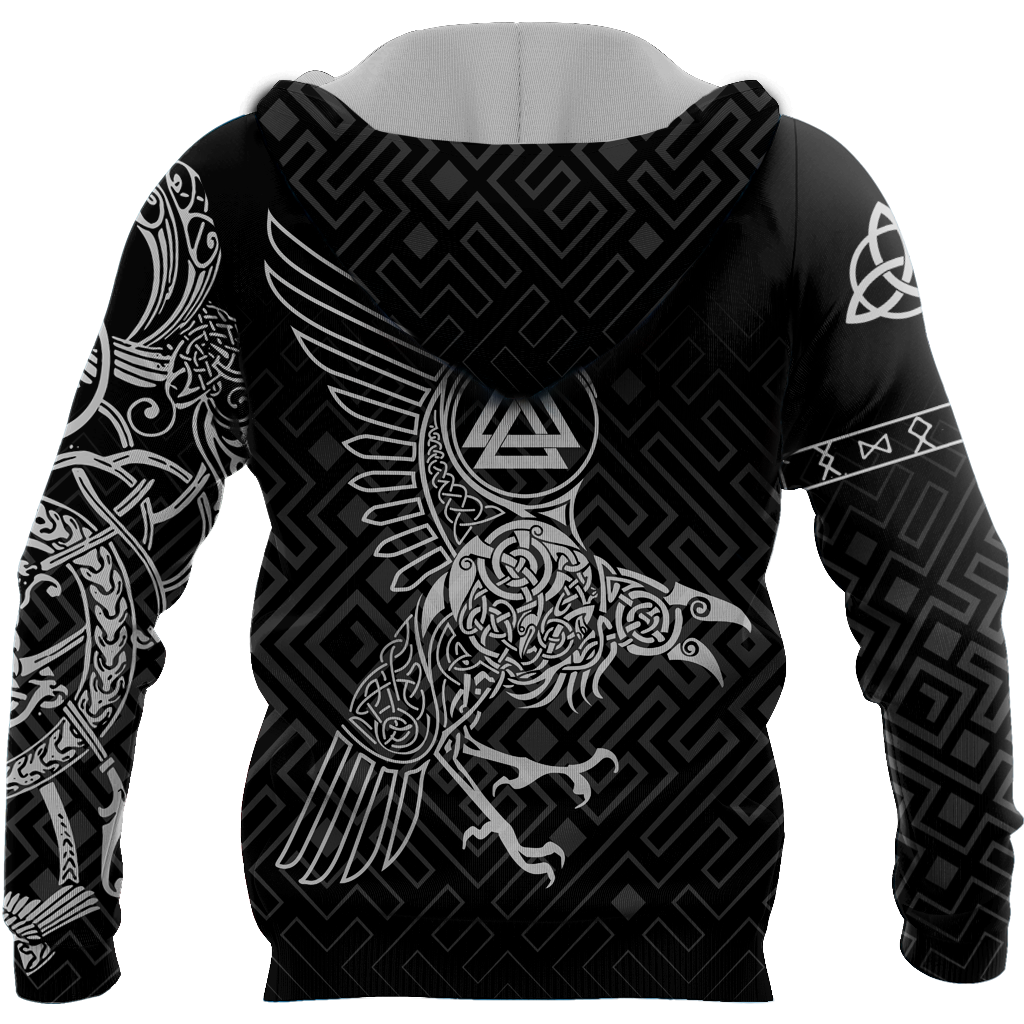 The Raven of Odin - Tattoo Style - Amaze Style™-Apparel