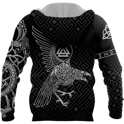 The Raven of Odin - Tattoo Style - Amaze Style™-Apparel