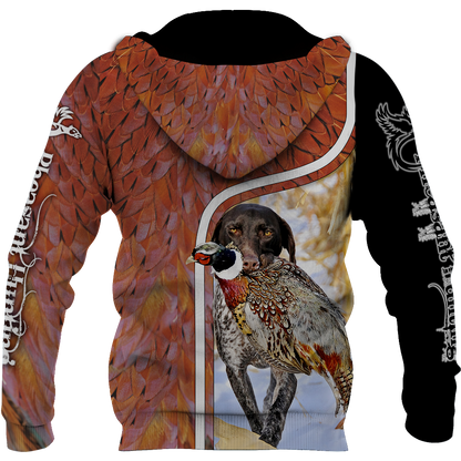 Pheasant Hunting 3D All Over Printed Shirts For Men And Women JJ100102 - Amaze Style™-Apparel