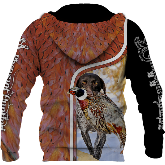 Pheasant Hunting 3D All Over Printed Shirts For Men And Women JJ100102 - Amaze Style™-Apparel