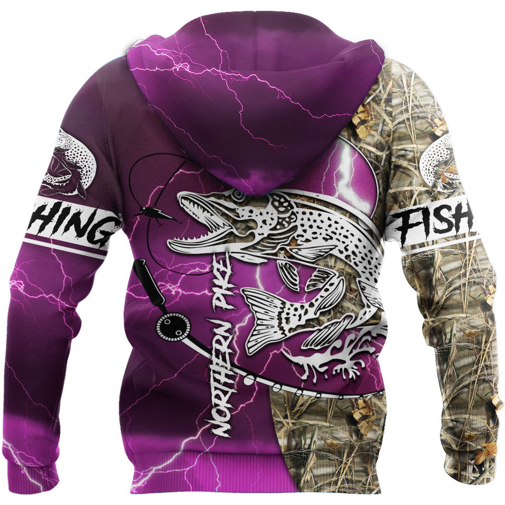 HC Northern Pike Fishing Shirts for Men and Women - Pink TR201101 - Amaze Style™-Apparel
