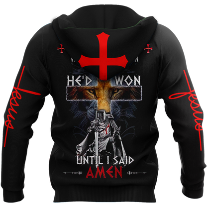 The Devil Saw Me With My Head Down And Thought He'd Won Until I Said Amen - Amaze Style™-Apparel