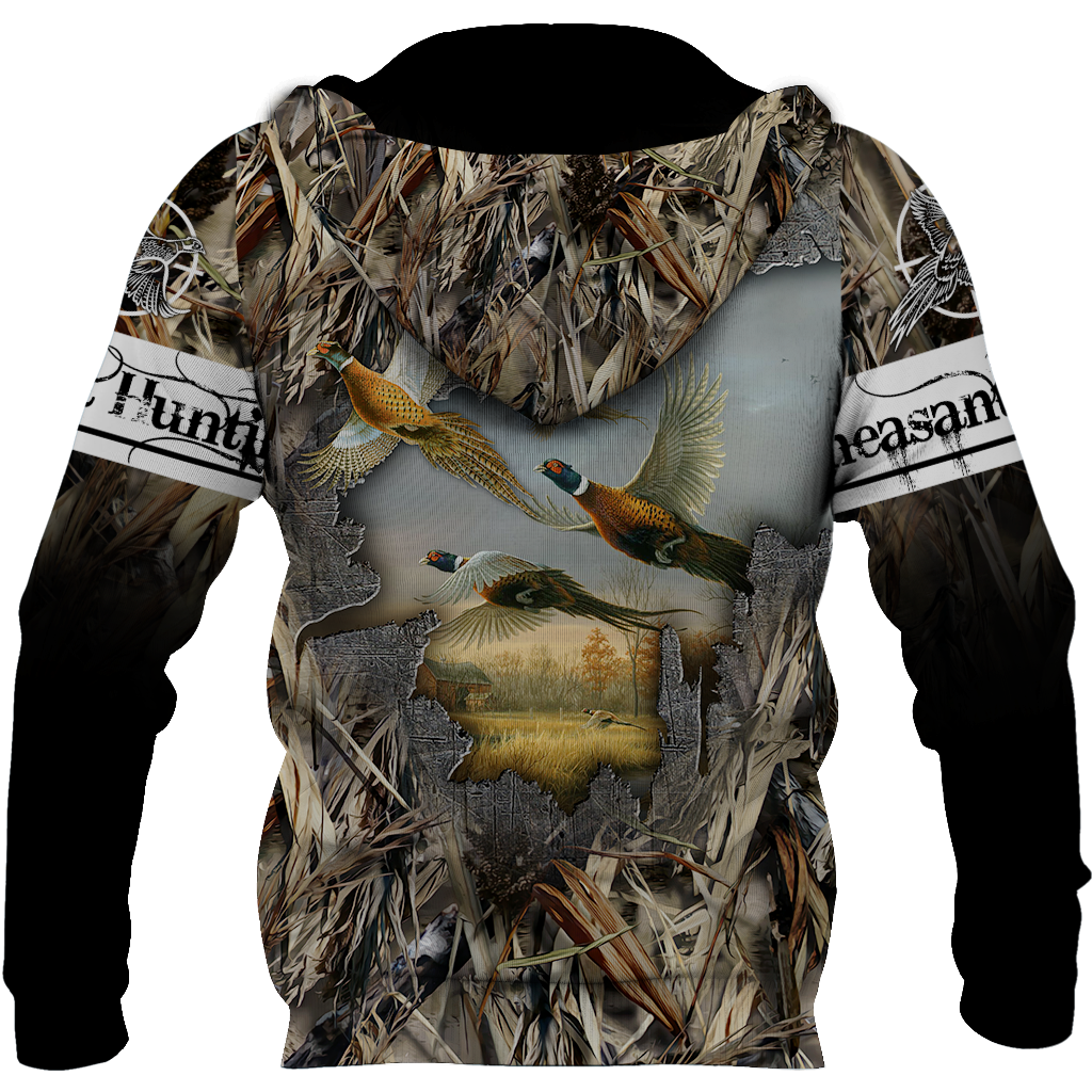 Pheasant Hunting 3D All Over Printed Shirts For Men And Women JJ170101 - Amaze Style™-Apparel