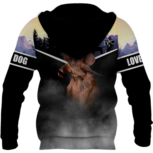 Pheasant Vizsla Hunting 3D All Over Printed Shirts For Men And Women JJ110203 - Amaze Style™-Apparel