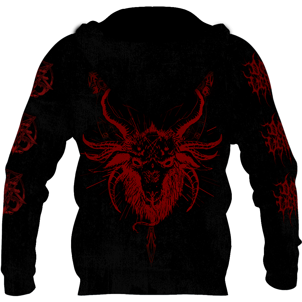 Satanic Devil  All Over Printed Hoodie JJ290201 - Amaze Style™-Apparel