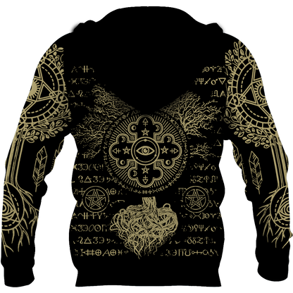 Alchemy World Tree 3D All Over Printed Shirts Hoodie JJ140201 - Amaze Style™-Apparel