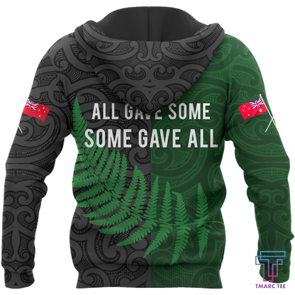 ANZAC day fern-wattle lest we forget Kiwi and Australia Soldier TR050302 - Amaze Style™-Apparel