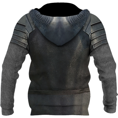 3D ALL OVER PRINTED CHAINMAIL KNIGHT MEDIEVAL ARMOR TOPS MP912 - Amaze Style™-Apparel