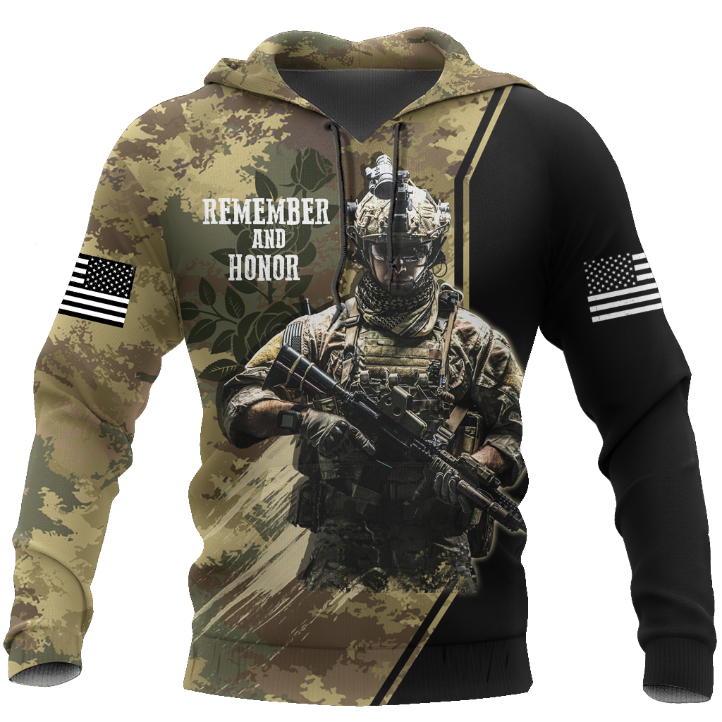 Memorial day Remember and honor the heroes 3D over printed shirts TR220401 - Amaze Style™-Apparel