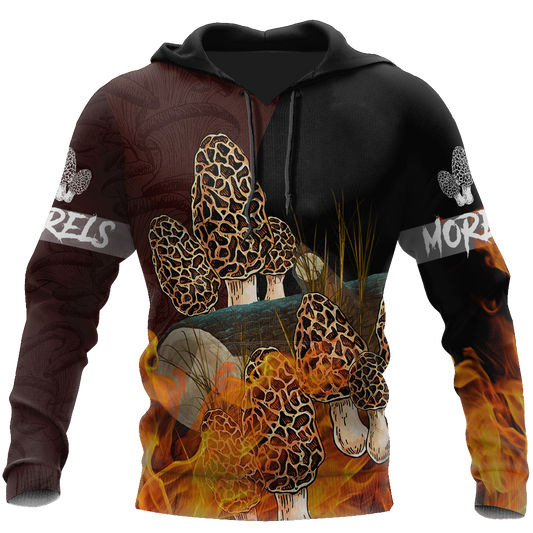Beautiful Morels mushrooms 3D all over printing shirts for men and women TR260201 - Amaze Style™-Apparel