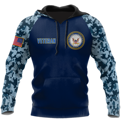 All Over Printed Navy Veteran Hoodie TR2808203-MEI