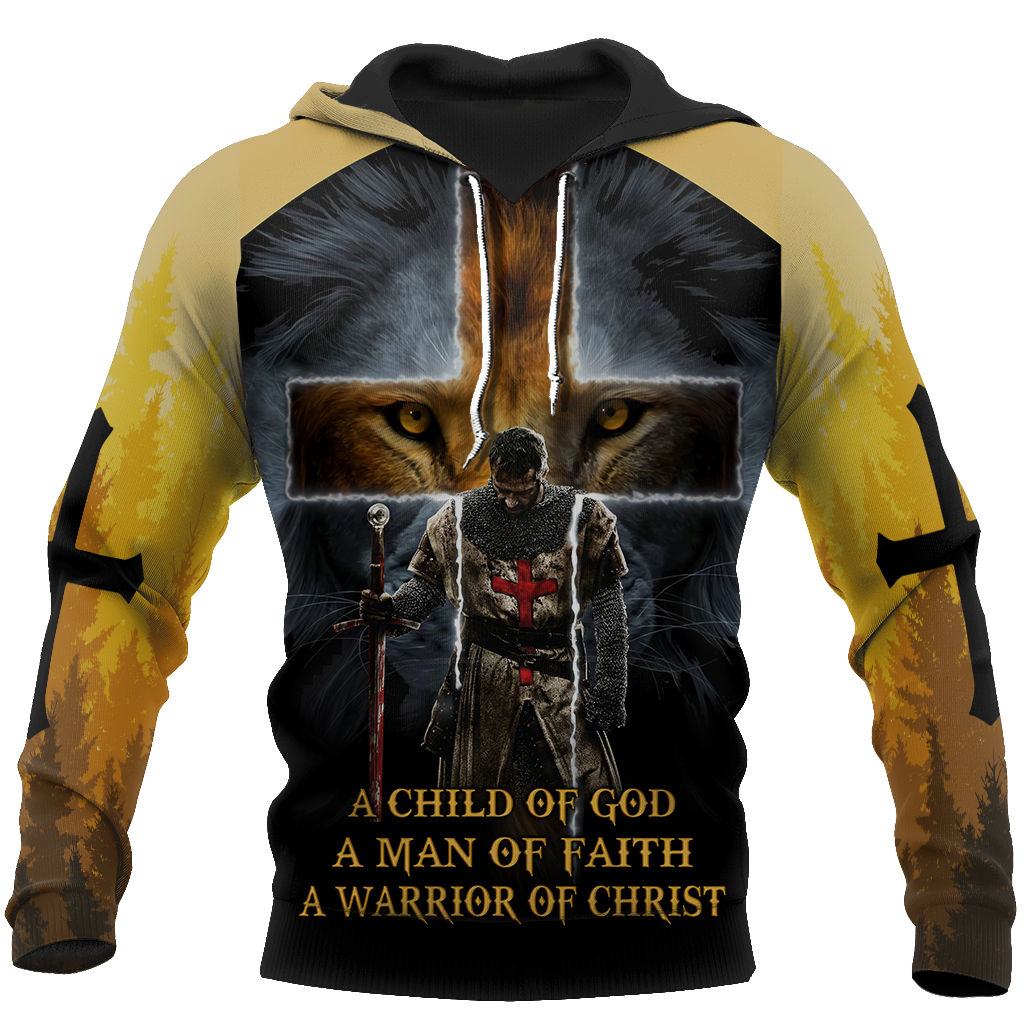 Knight God Jesus 3D All Over Printed Shirt Hoodie For Men And Women JJ240301 - Amaze Style™-Apparel