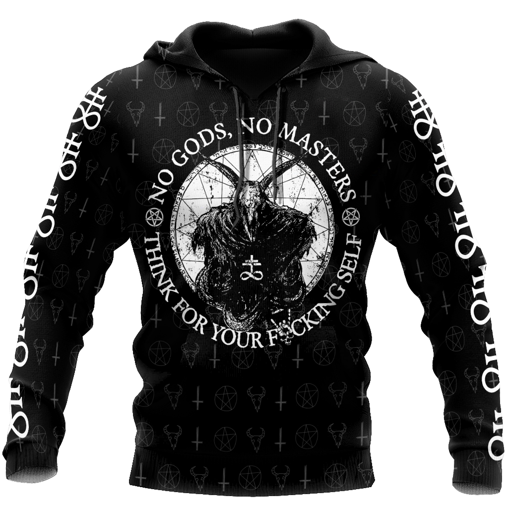 Satanic Tribal 3D All Over Printed Hoodie JJ09062003