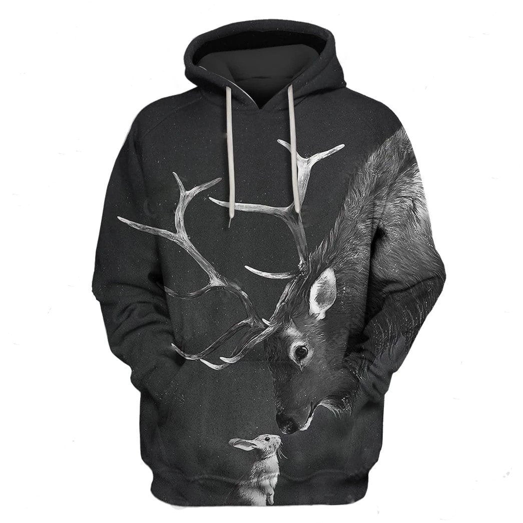 Friend's Deer Printed 3D All Over DC044 - Amaze Style™-Apparel