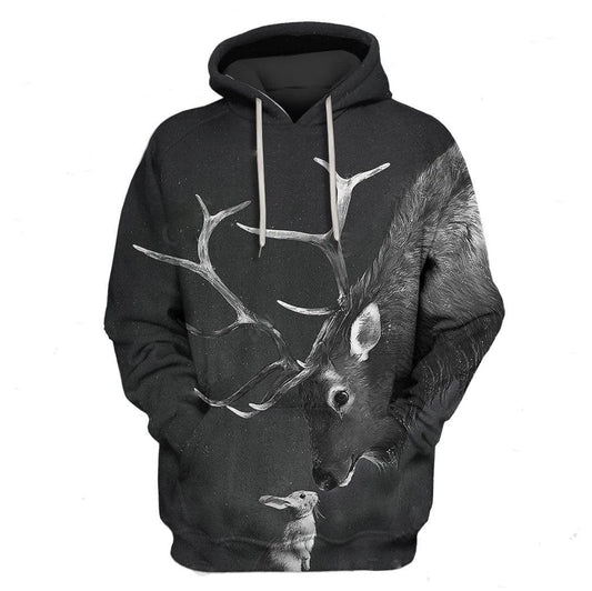 Friend's Deer Printed 3D All Over DC044 - Amaze Style™-Apparel