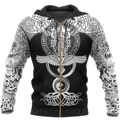 Raven Of Odin All Over Printed AM161001 - Amaze Style™-Apparel