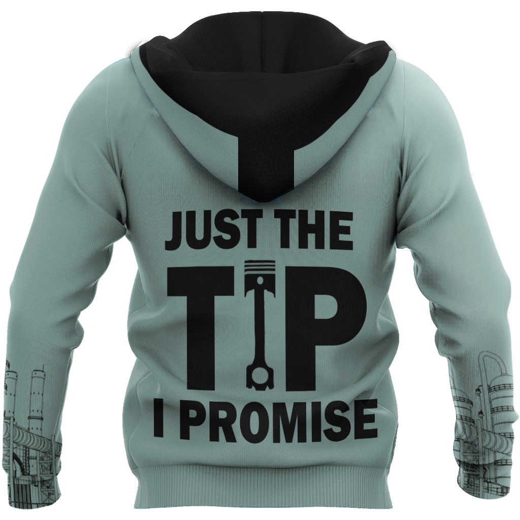 Just The Tip I Promise All Over Printed Mechanic Hoodie For Men and Women TN