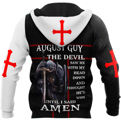 August Guy- Untill I Said Amen 3D All Over Printed Shirts For Men and Women Pi250501S8