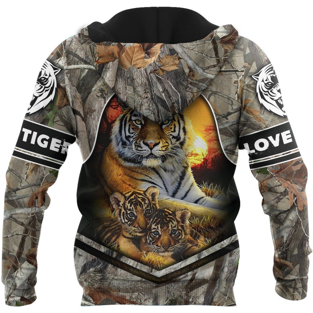Love Tiger 3D All Over Printed Shirts For Men and Women TA0820205