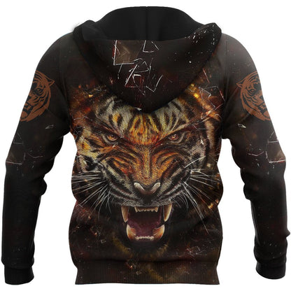 Power Tiger 3D All Over Printed Shirts For Men and Women NTN08212002