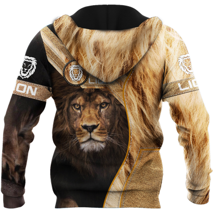 Love Lion 3D all over printed shirts  for men and women