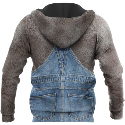 Love Cat Just a girl British Shorthair face hair 3D all over shirts for women