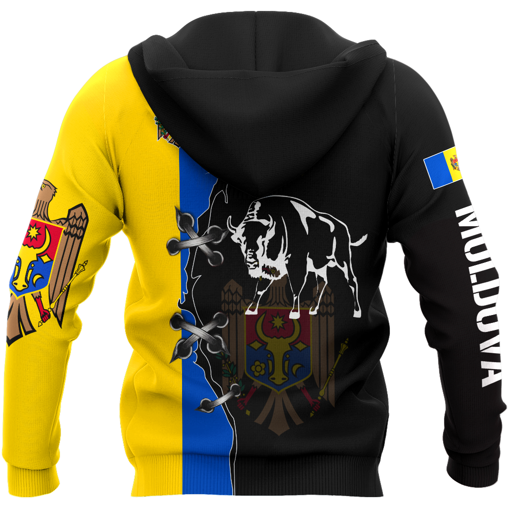 Moldova Aurochs 3D All Over Printed Hoodie Shirt Limited by SUN HAC230603